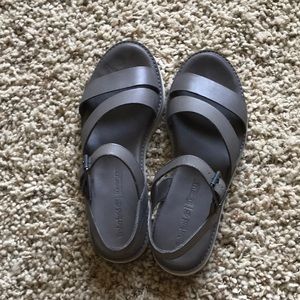 Timberland Grey Sandals - LIKE NEW!